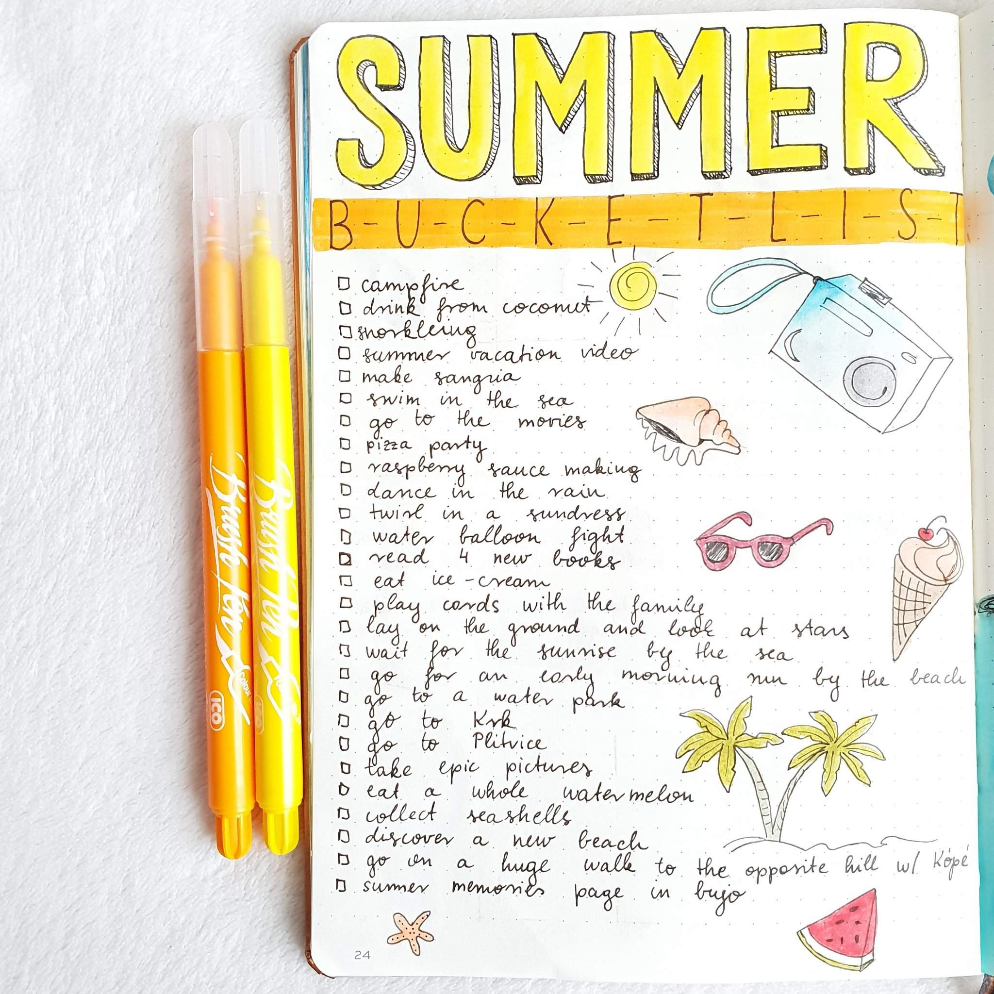 To Do List Bullet Journal Page Ideas