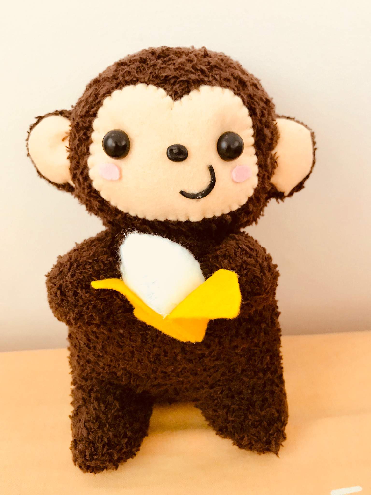 kawaii monkey plush