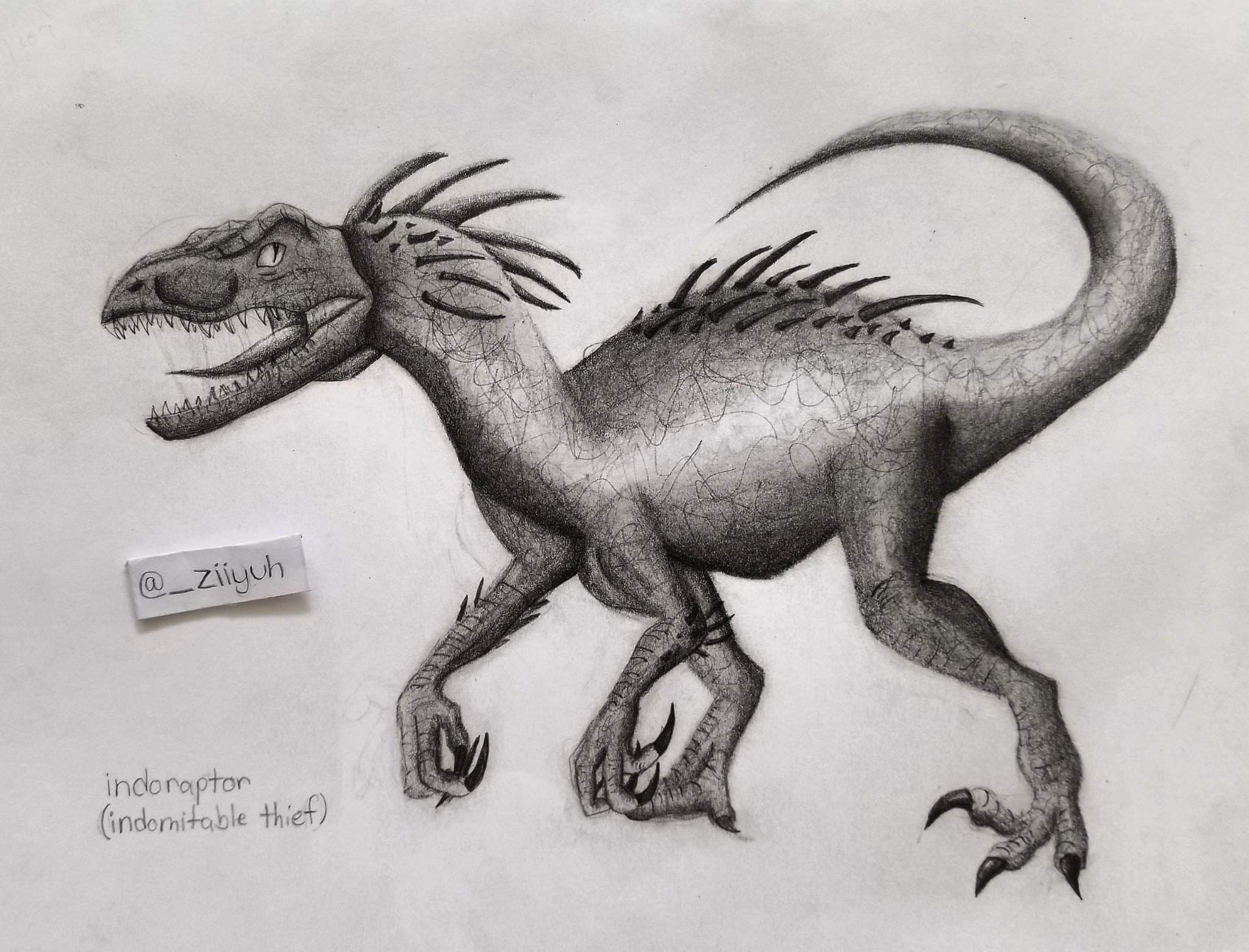 Indoraptor Drawing! 