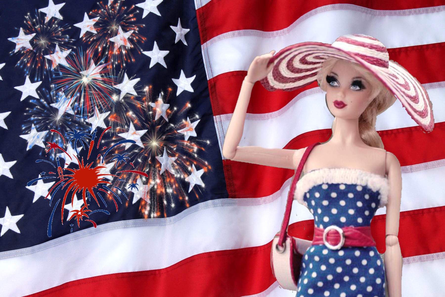 4th of july barbie