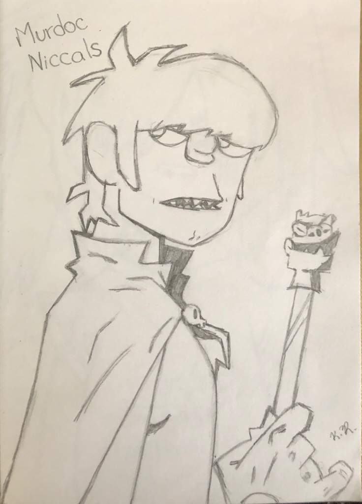 Featured image of post Murdoc Gorillaz Drawing