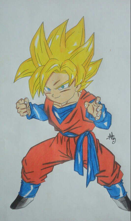 Featured image of post C mo Dibujar A Goten