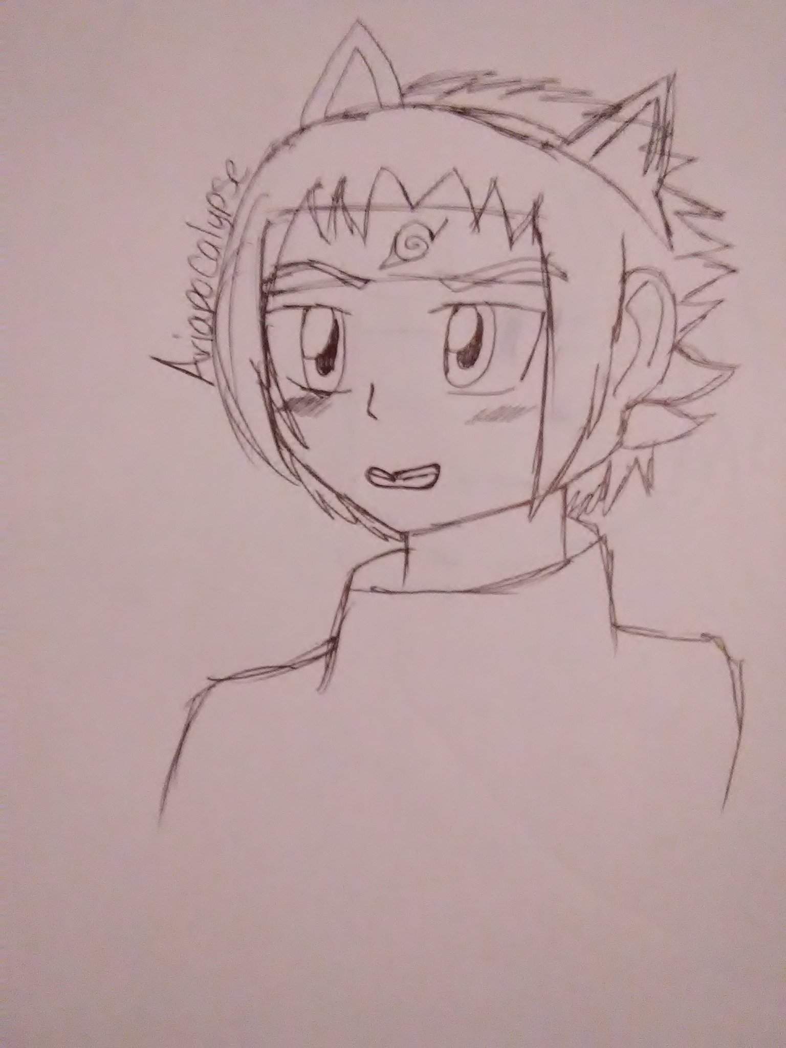 Sasuke With Cat Ears 