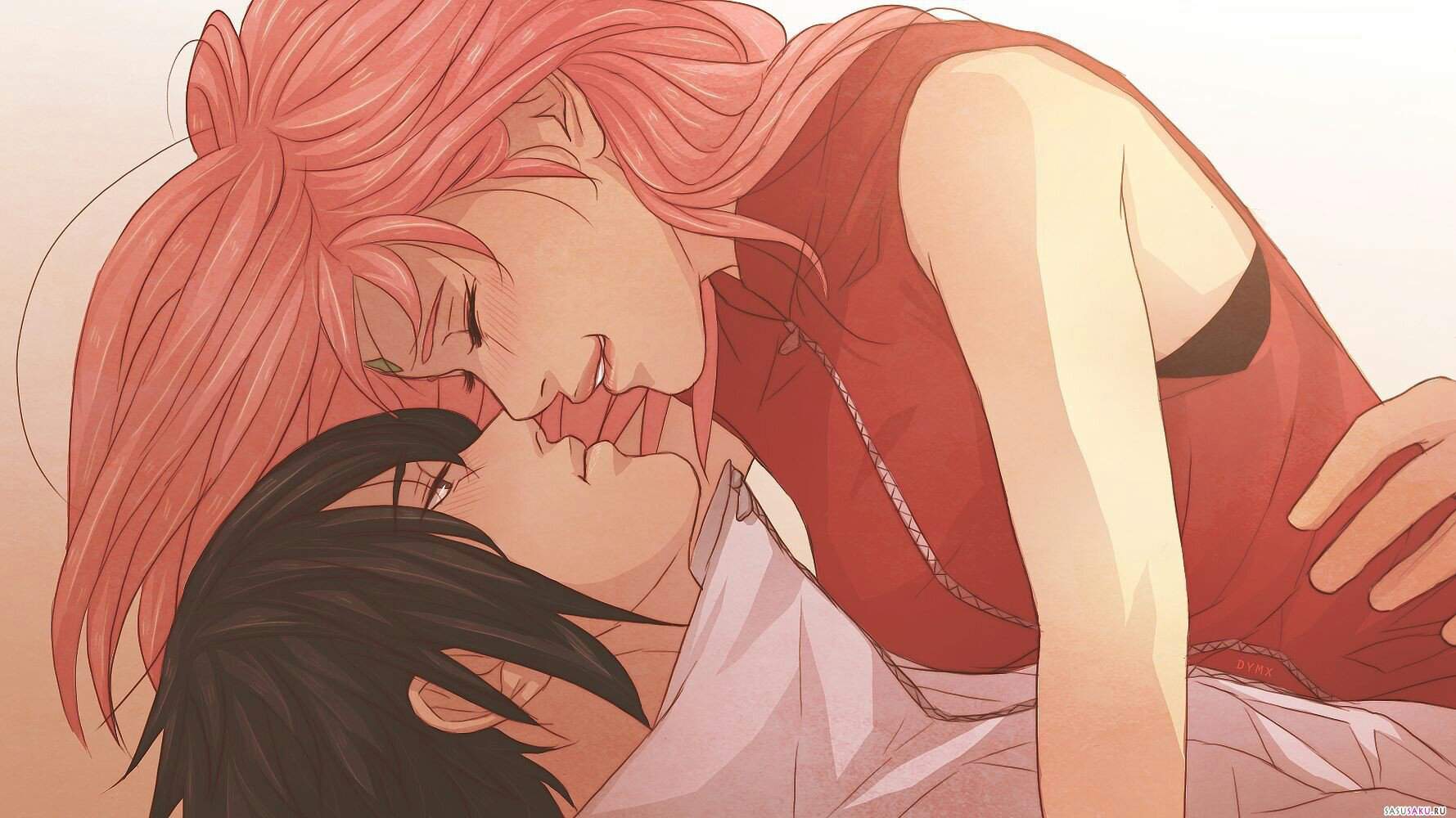 Аниме Про Любовь Поцелуи Секс