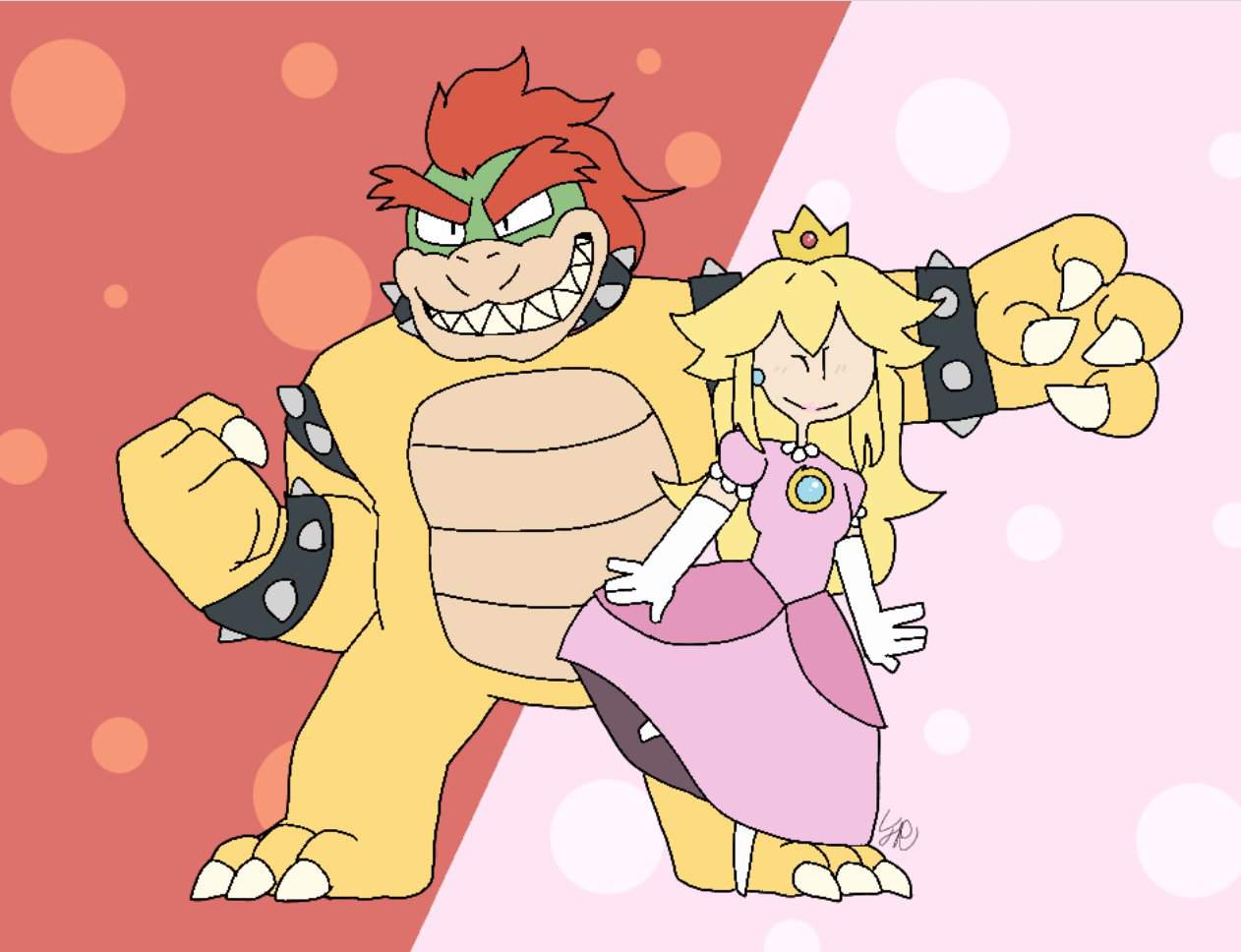 Bowser & Peach Mario Amino