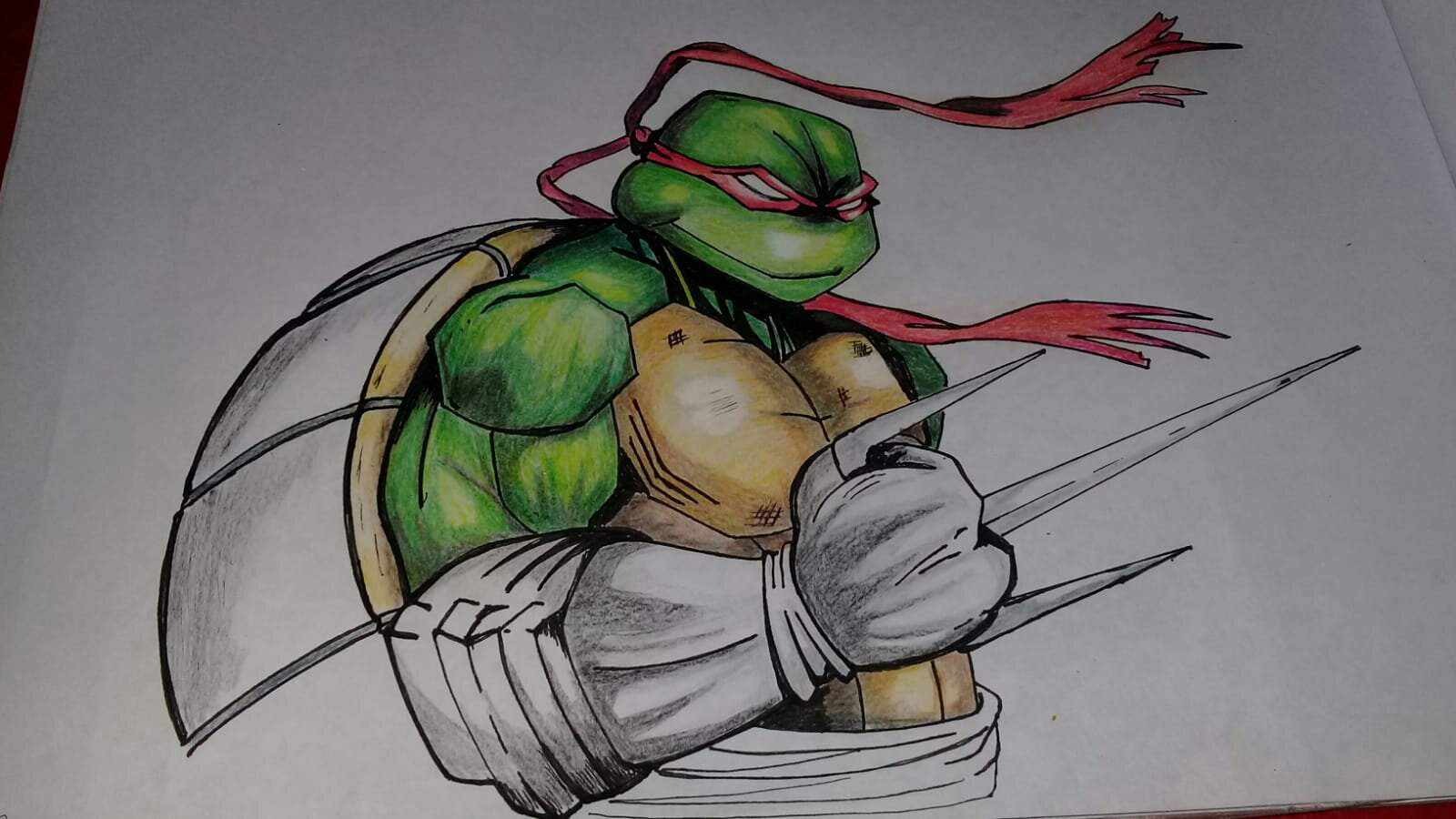 Dibujando A Rafael De Las Tortugas Ninja Arte Amino Amino