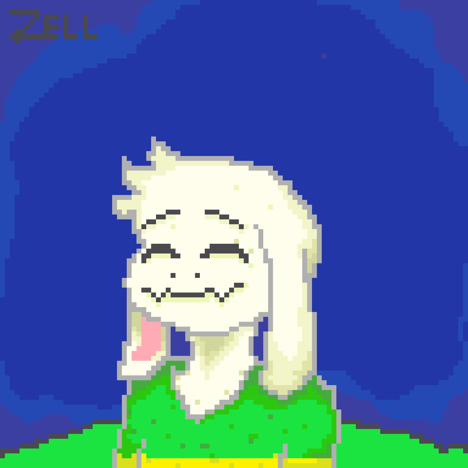 An Asriel Pixel Art | Undertale Amino