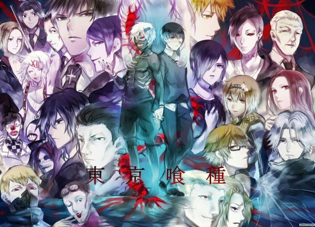 Tokyo ghoul anime characters