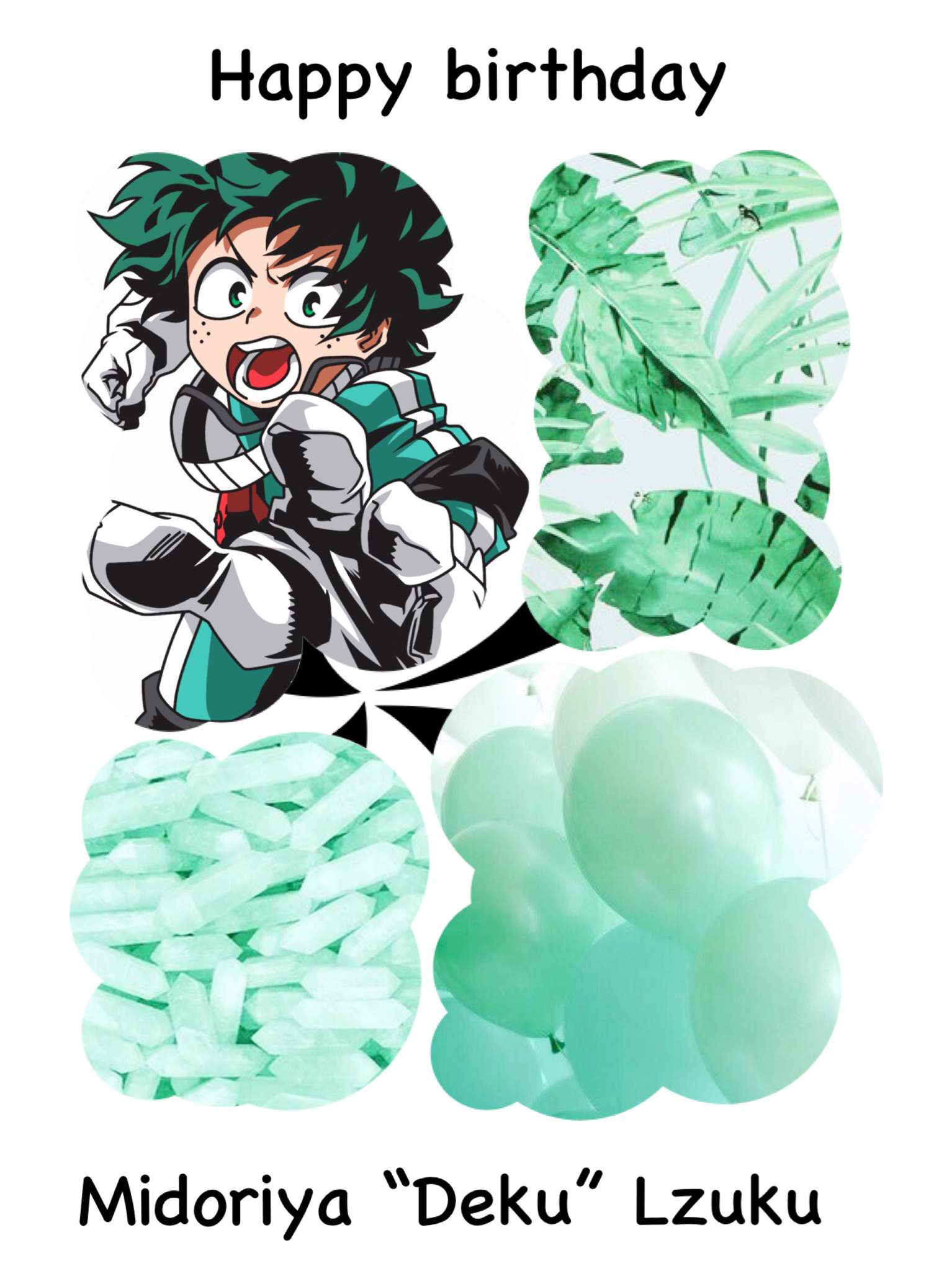 HAPPY BIRTHDAY MIDORIYA “DEKU” LZUKU | My Hero Academia Amino