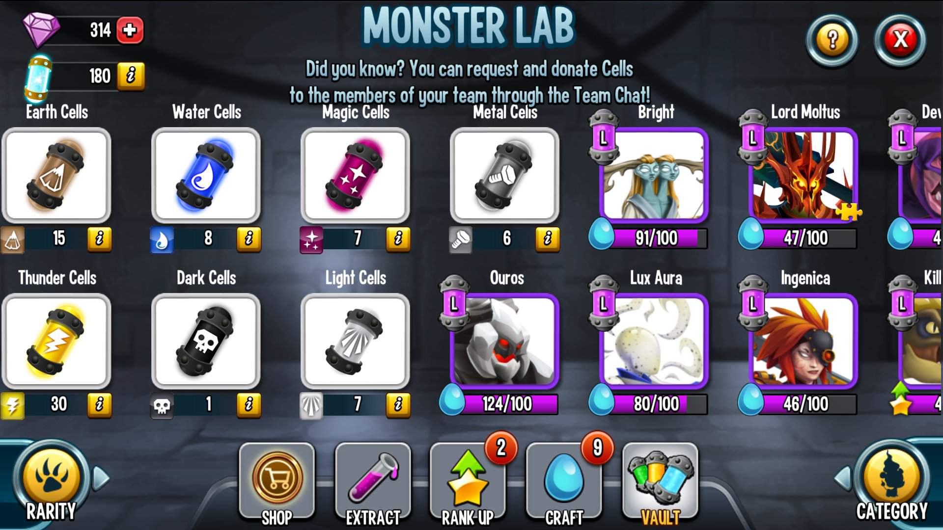 Monster legends level up offers