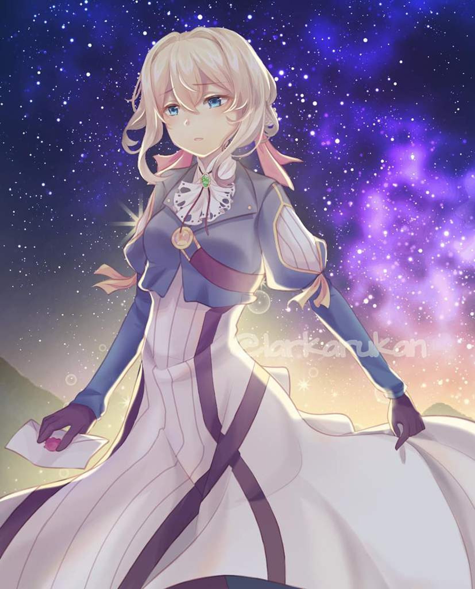 Violet Evergarden Fanart Anime Art Amino