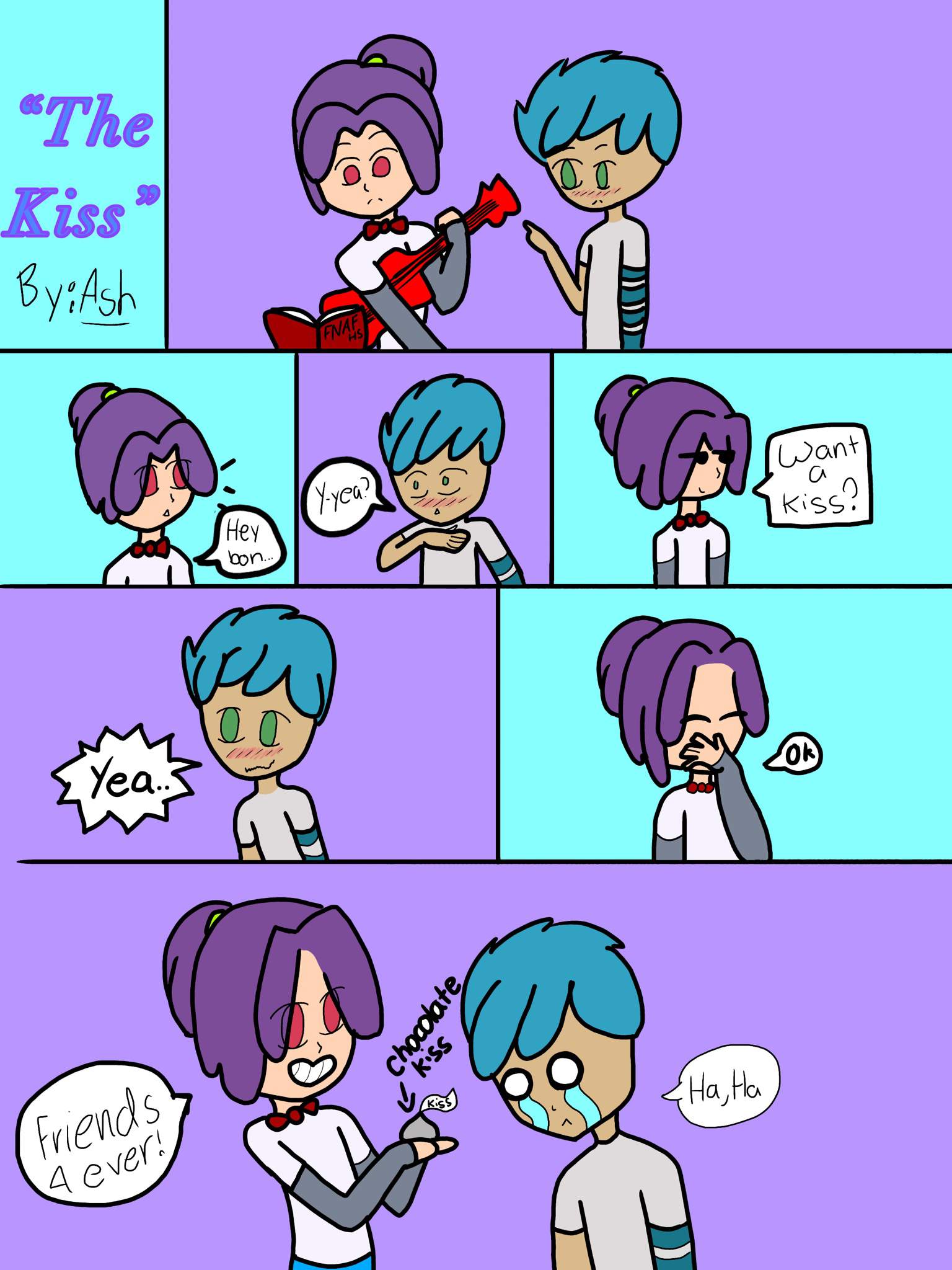 Comic BXB Digital THX FOR FEATURE | Fnafhs English Version Amino