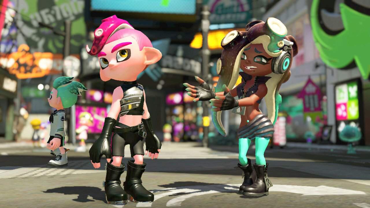 Agents 8 Male And Female With Pearl And Marina Splatoon Amino 