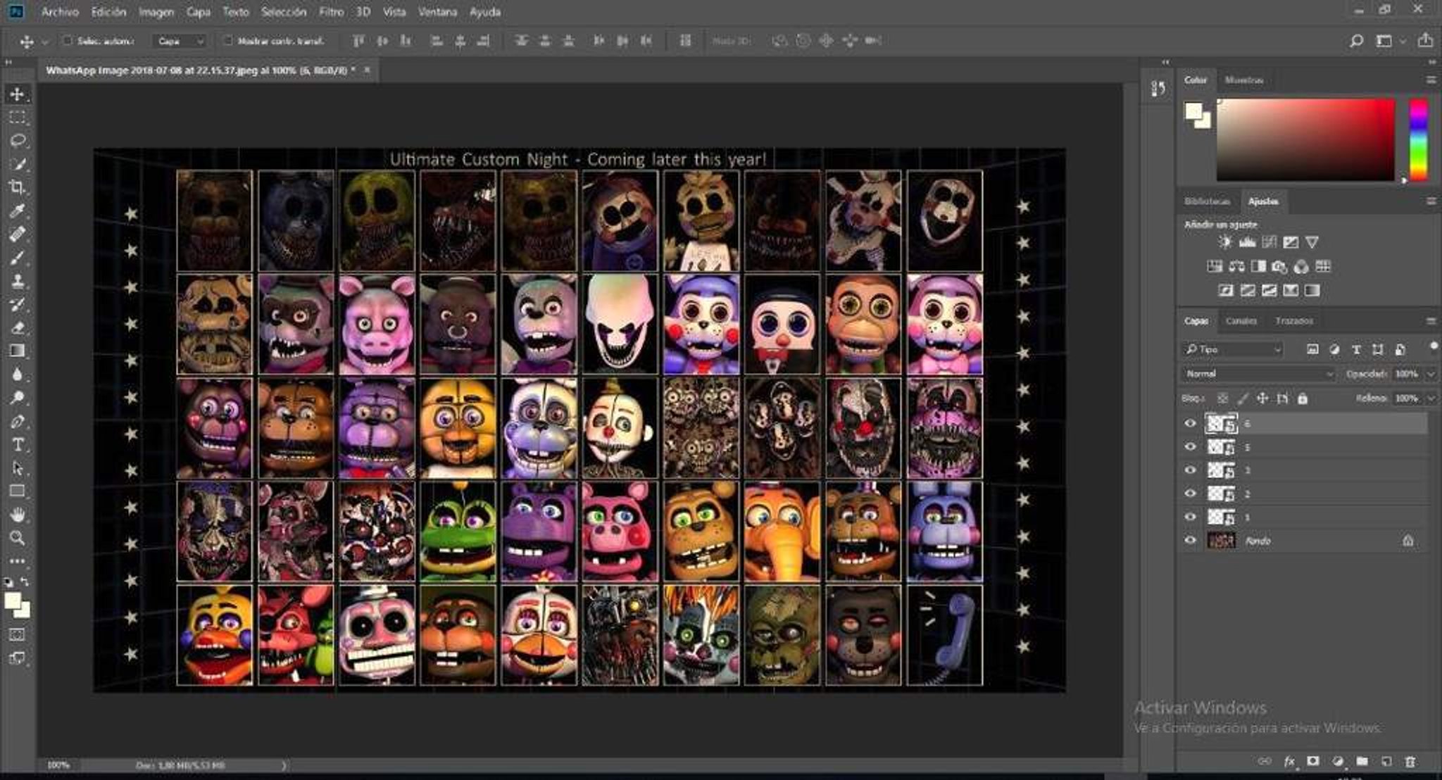 custom night screen fnaf sister location custom night screen fnaf sister location