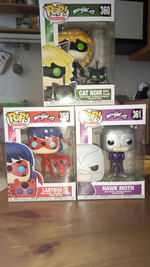 miraculous ladybug funkos