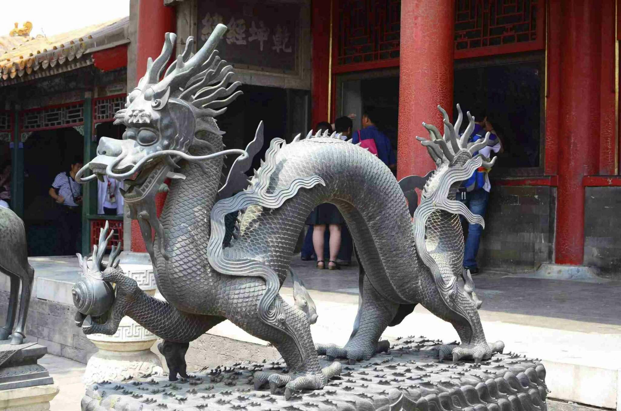 китайский дракон фото