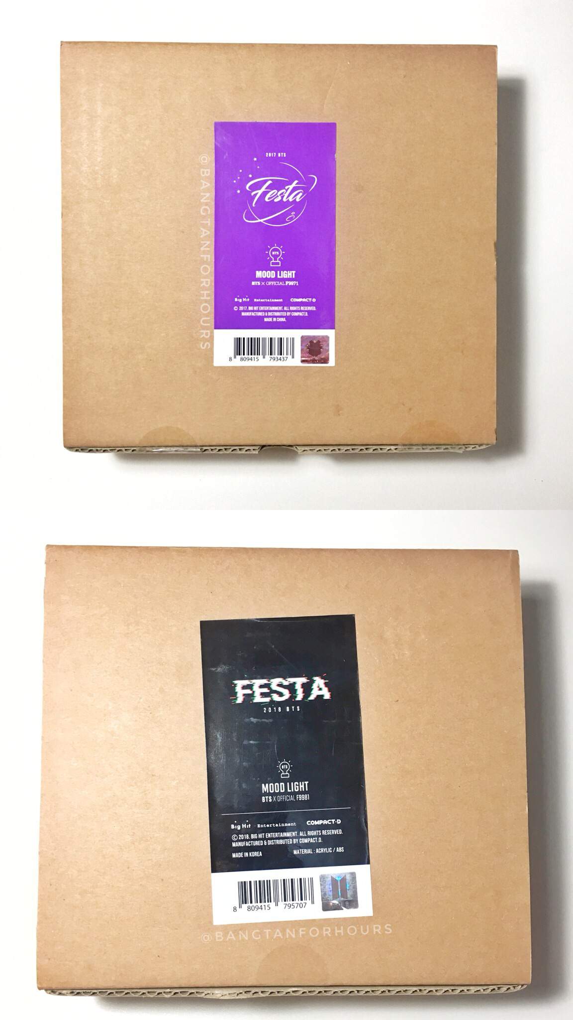 Unboxing Bts Festa Mood Light 17 18 Bts Army Indonesia Amino Amino