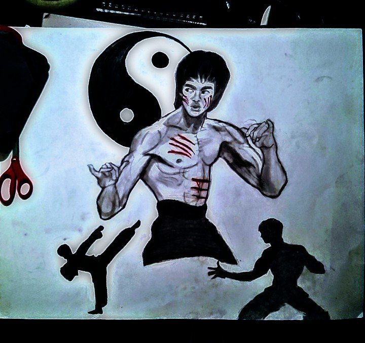 bruce lee fan art