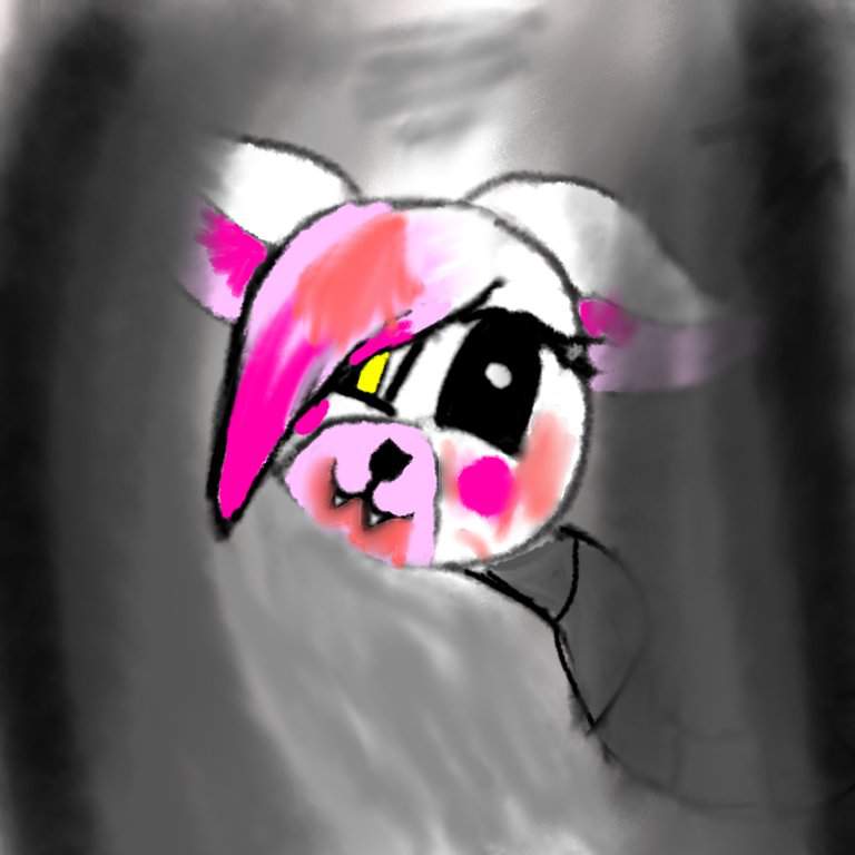 Mangle In The Shadows Fan Art Five Nights At Freddy S Amino