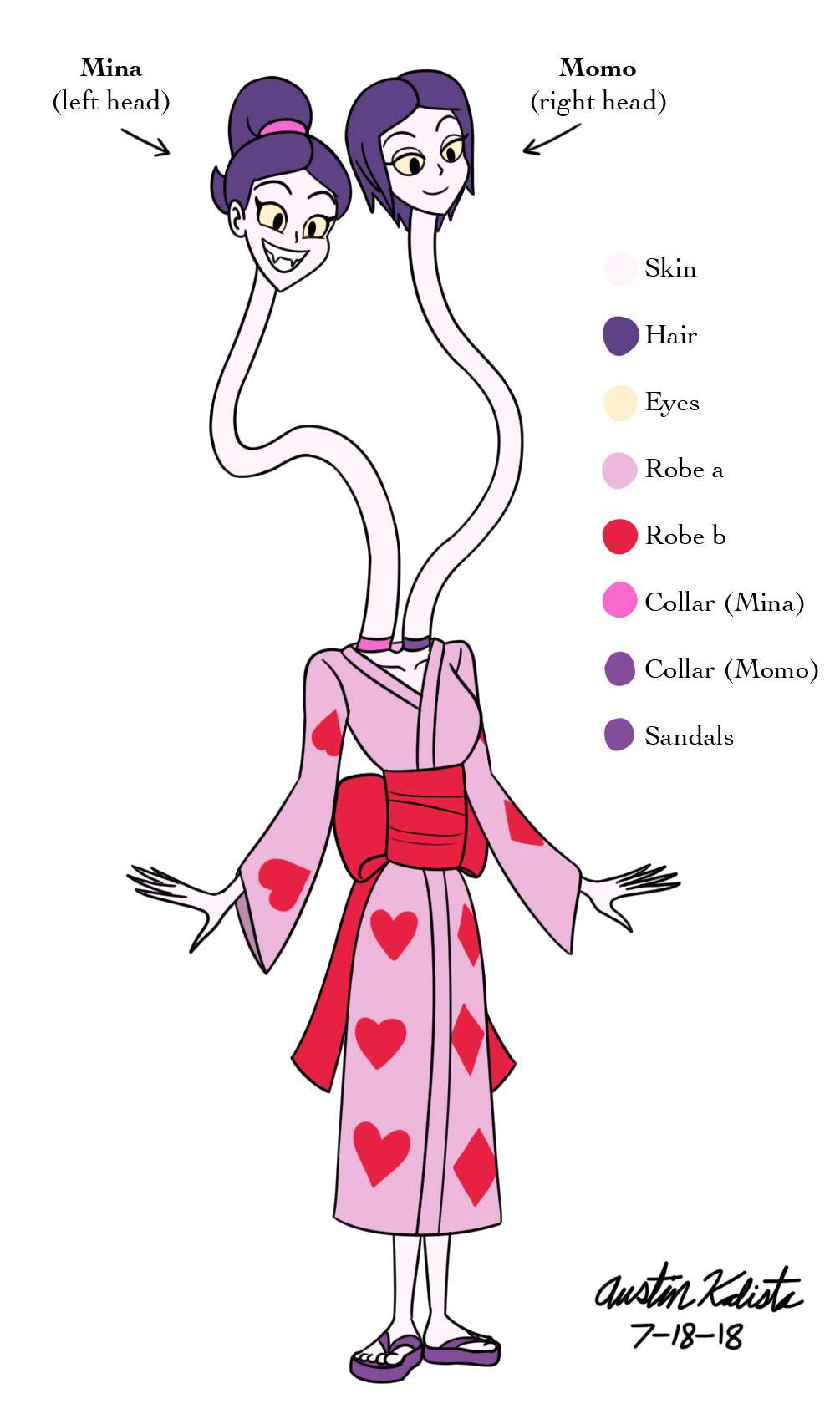 Mina Momo Color Palettes Hazbin Hotel Official Amino