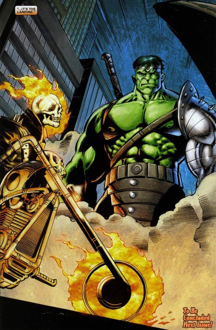 Ghost Rider Vs Hulk Marvel Amino