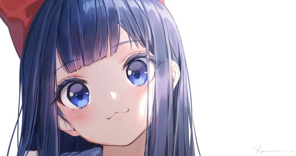 Anime girl cute face