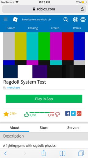 Ragdoll System Test Wiki Roblox Amino