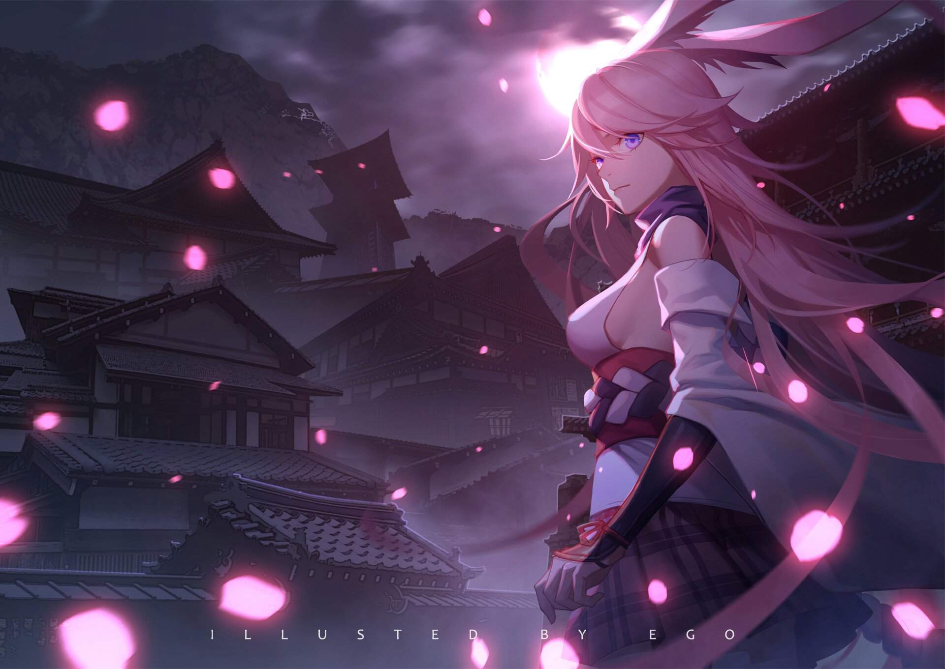 yae miko live wallpaper