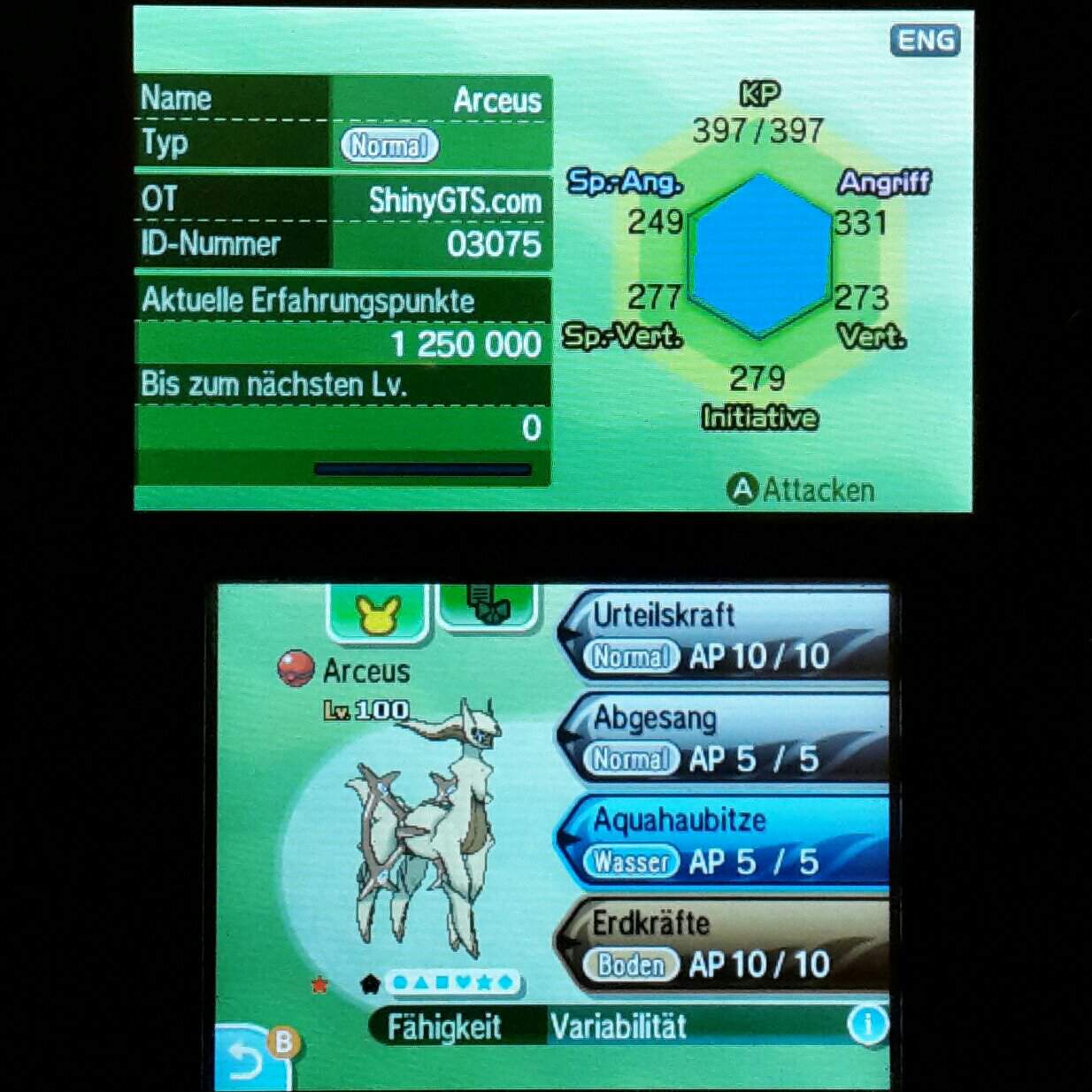 Shiny Arceus Pokemon Deutsch Erster Amino