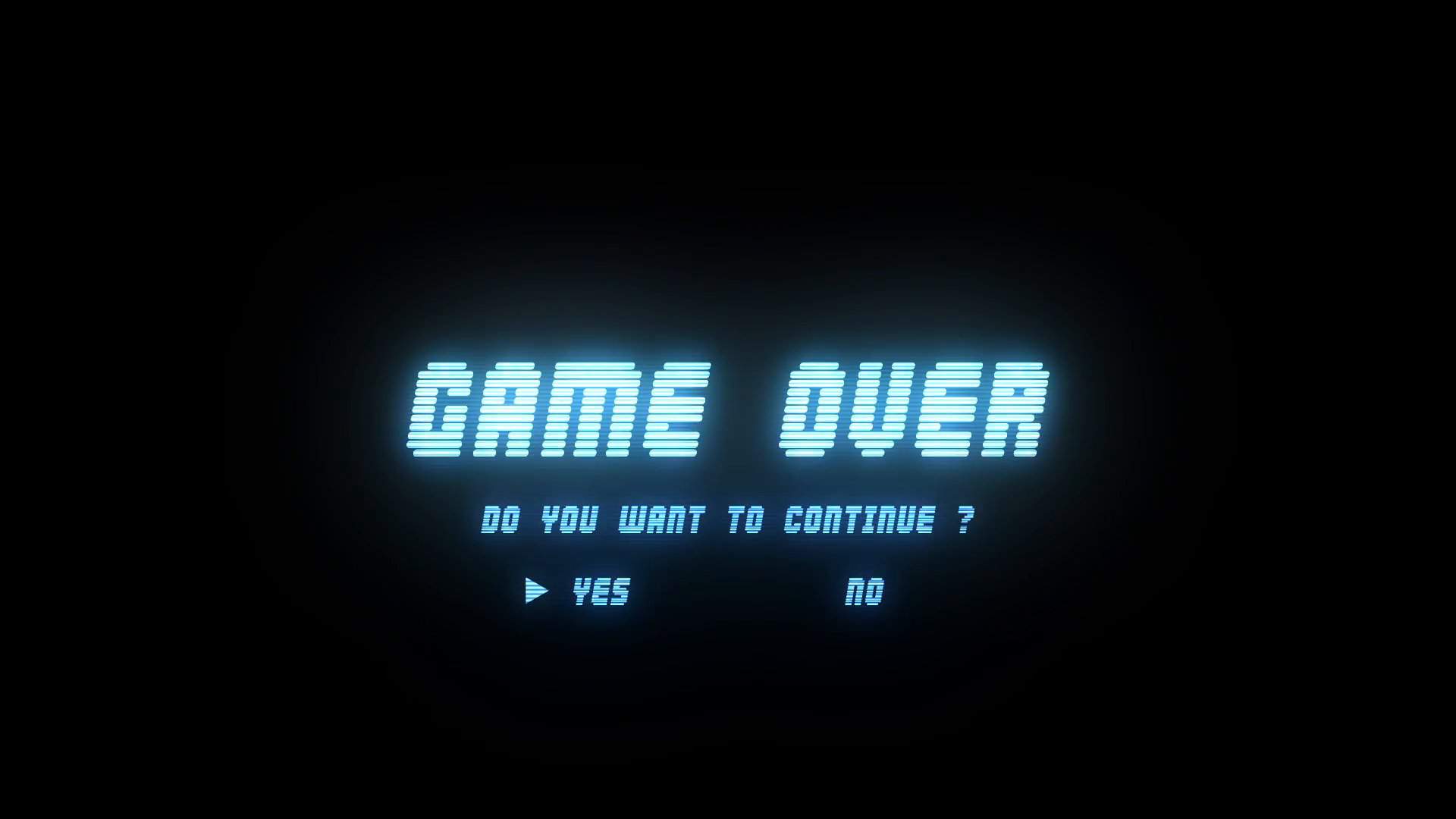 Game Over - Try Again? 
