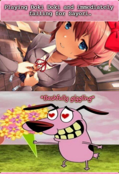 sayori route doki doki