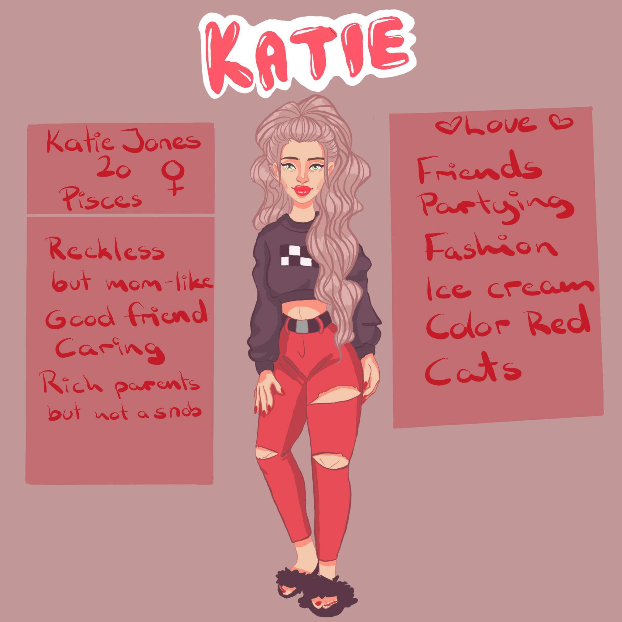 Katie Oc Wiki Oc Fiction Amino