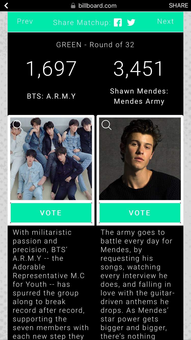 2018 Fan Army Face-Off | Billboard | RM ARMY Amino