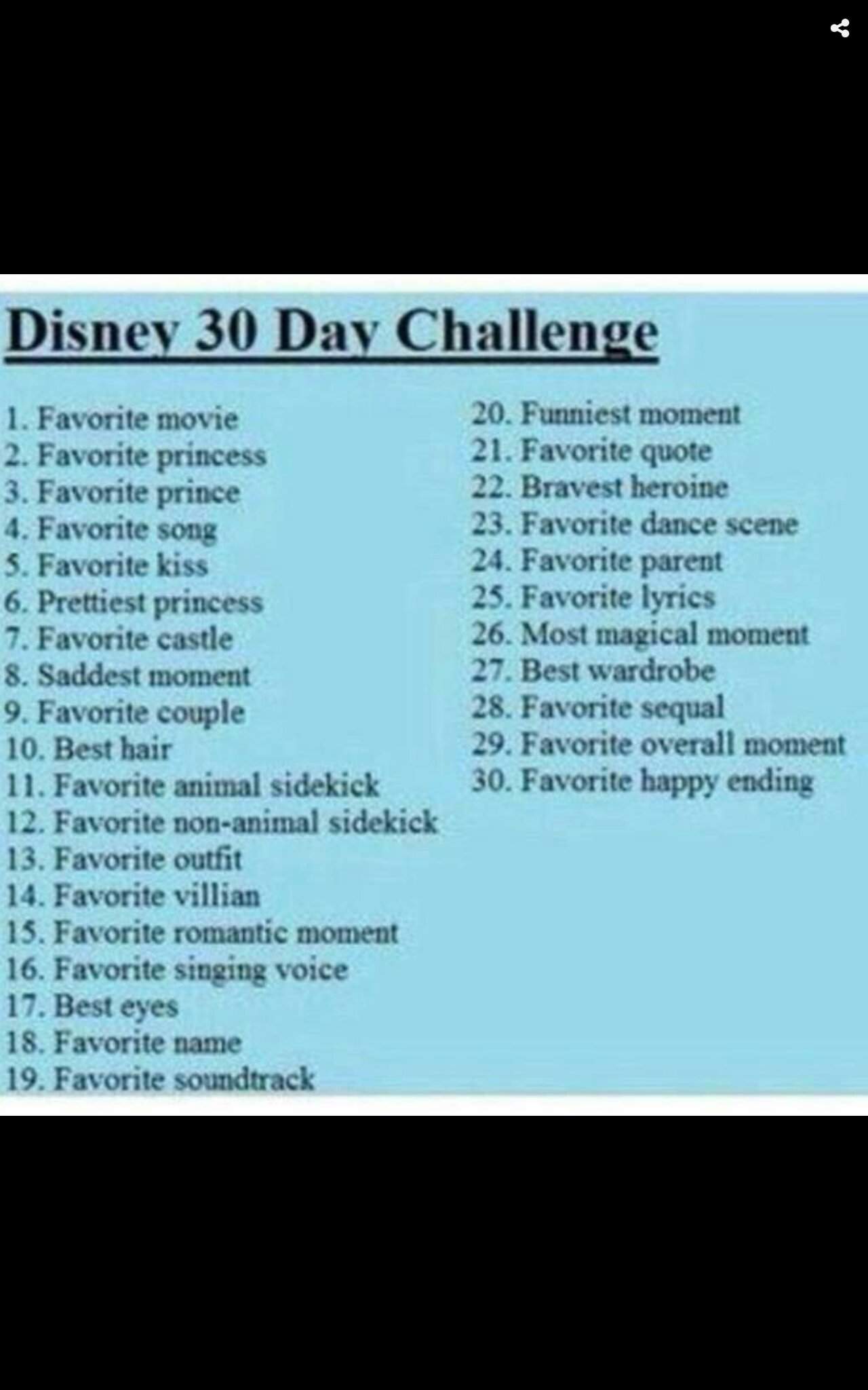 Disney 30 Day Challenge | Disney Amino