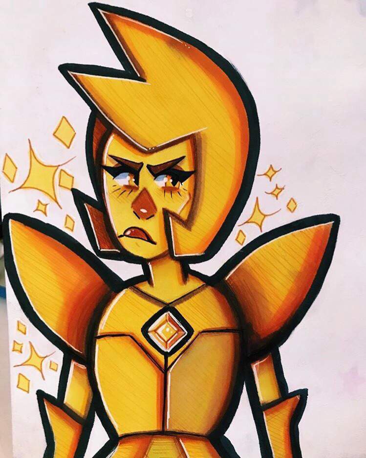 Yellow Diamond Steven Universe Fanart Art Amino