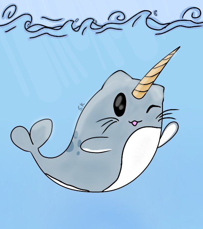 narwhal pusheen