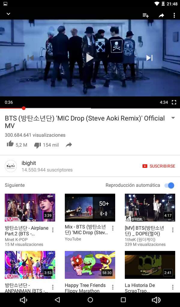 Mic Drop Remix De Bts Se Convierte En Su Mv En Alcanzar