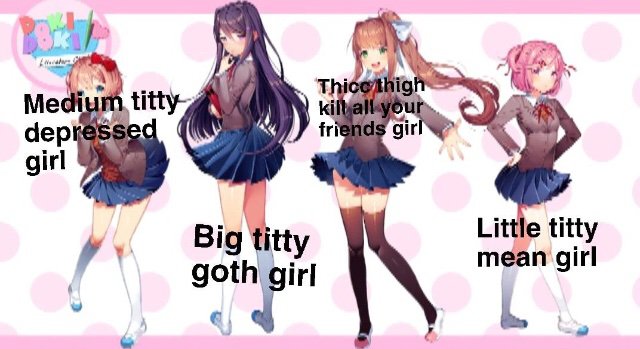 Titty goth girls big 