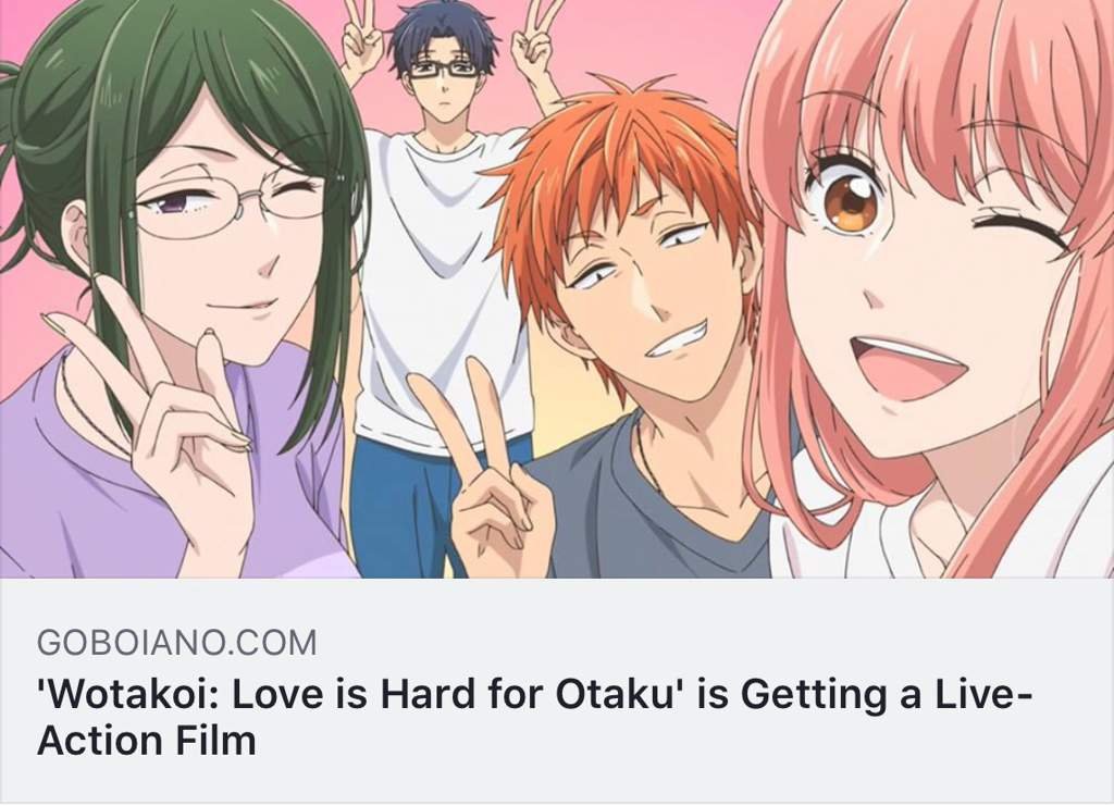 Love is Hard for Otaku live action | Anime Amino - Love Is Hard For An Otaku Live Action