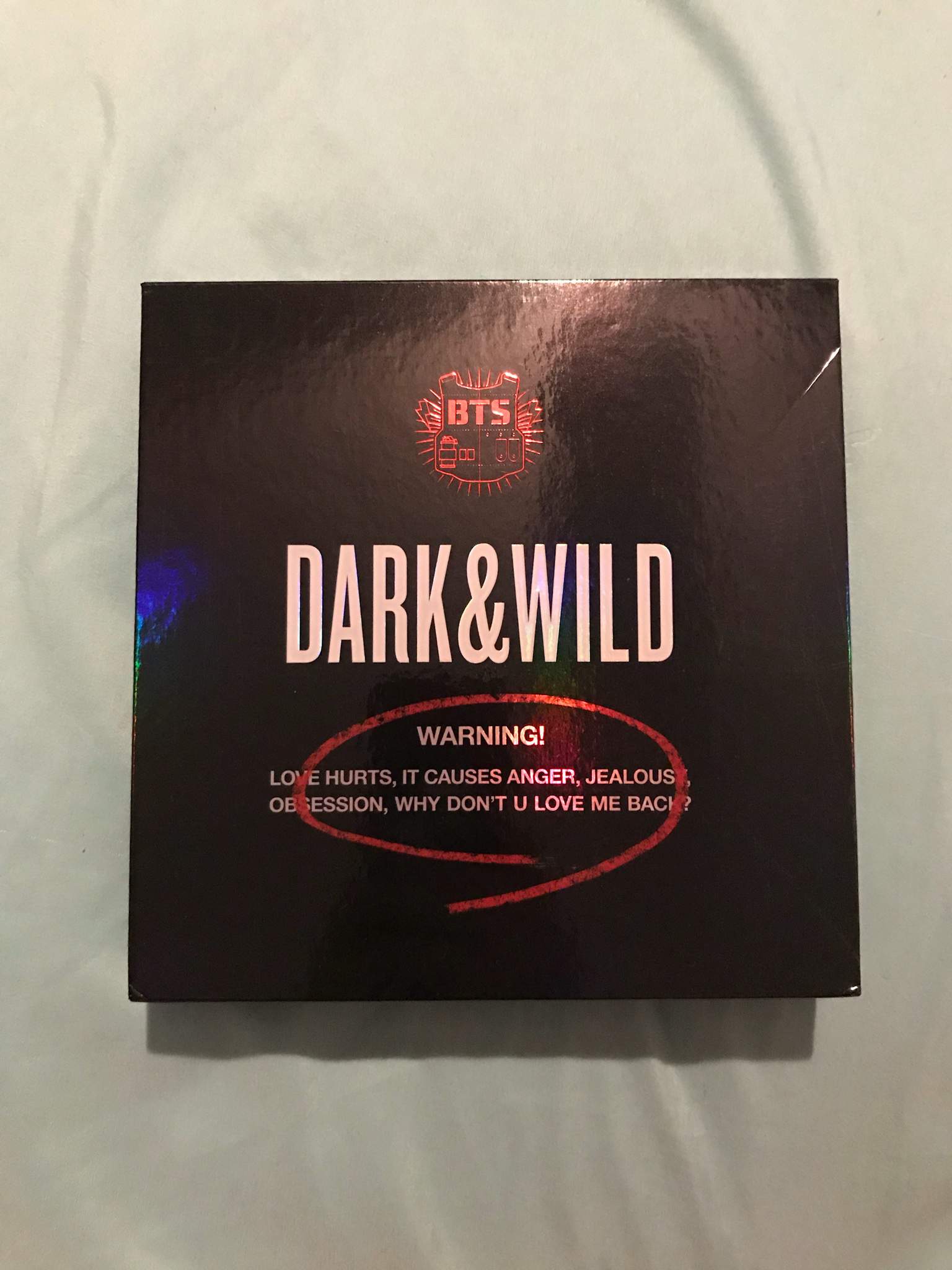 bts dark and wild unboxing mean namjoon