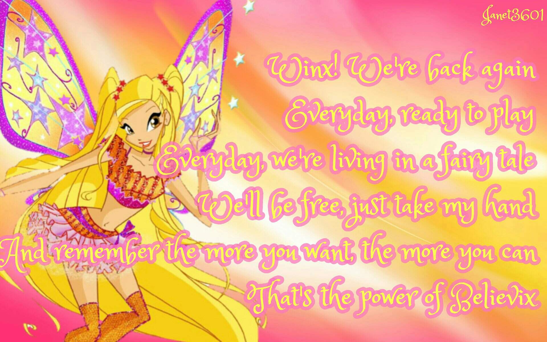 Winx Are Back Your Song Challenge Winx Club Amino