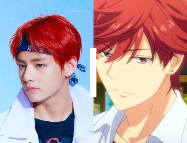 Tae is a real life anime character 🤯😵 | ARMY's Amino Tae is a real life anime character 🤯😵 | ARMY's Amino