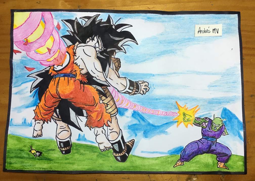 Primera muerte de Goku | •Arte Amino• Amino