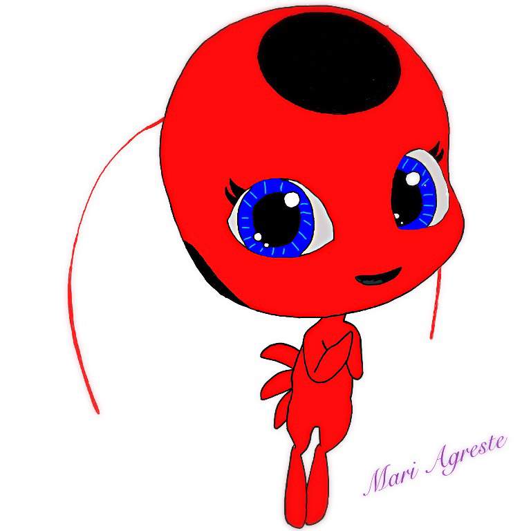 First try at drawing Tikki Miraculous Amino