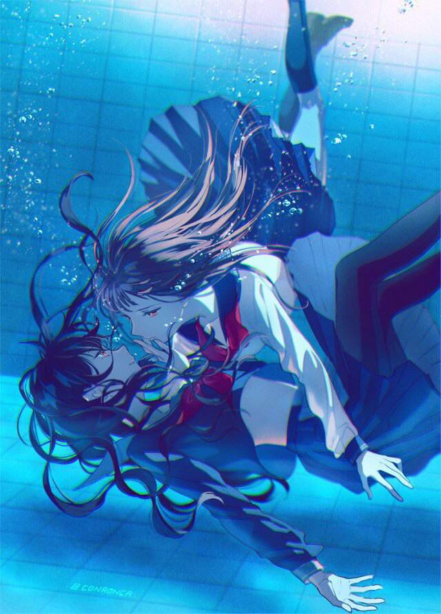 Underwater Yuri Kiss | Yuri (Manga&Anime) Amino