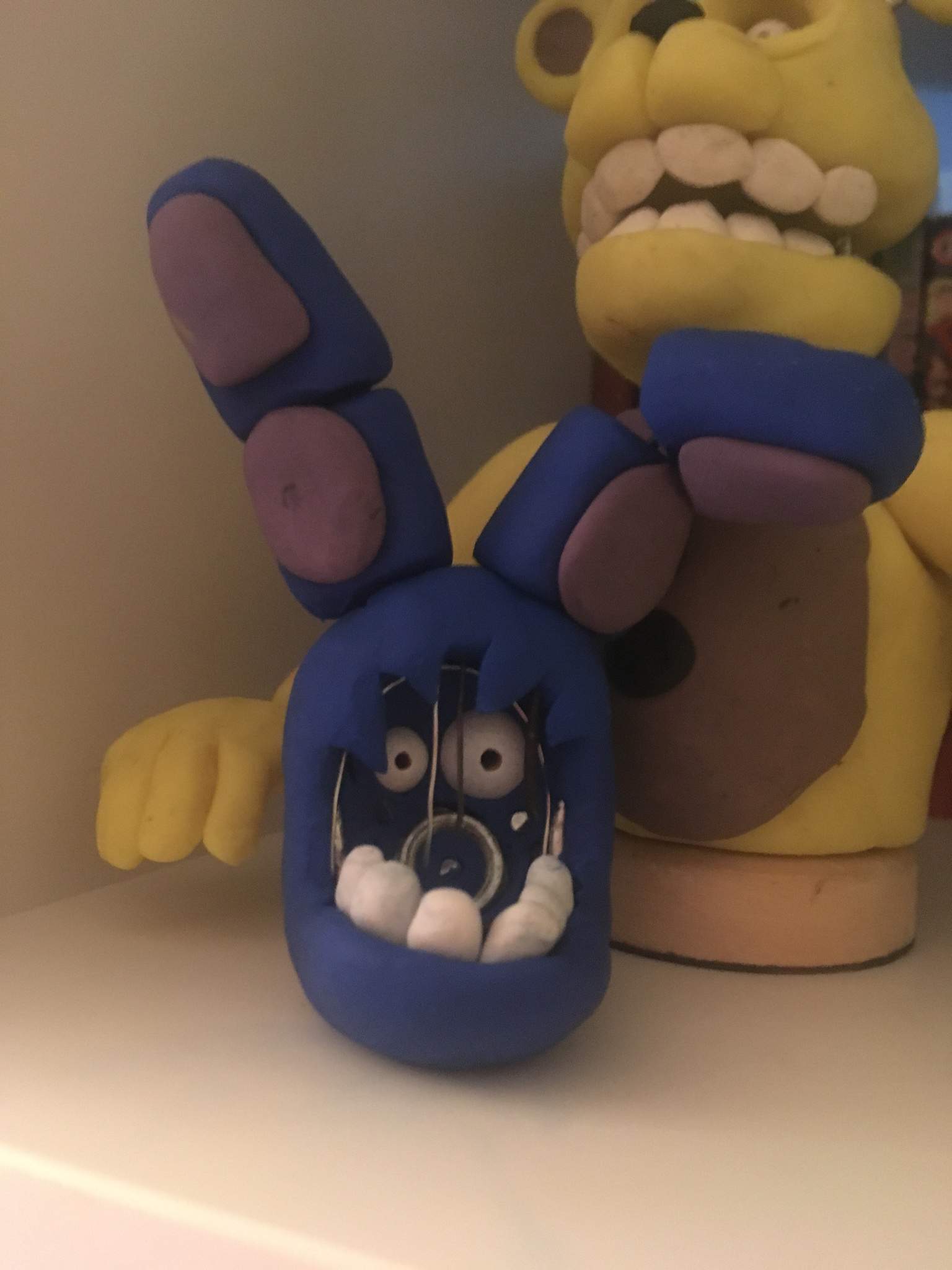 Withered Bonnie Clay Head Five Nights At Freddy S Amino