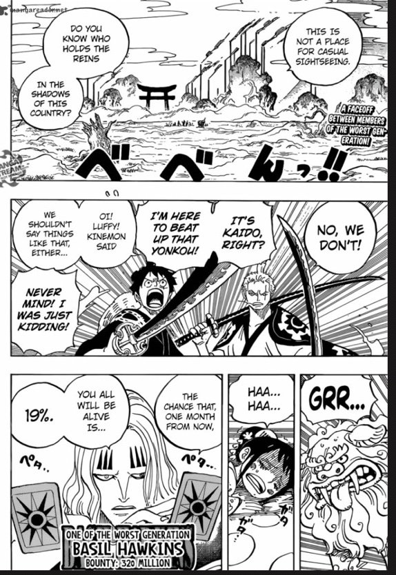 One Piece Manga Chapter 913 Anime Amino