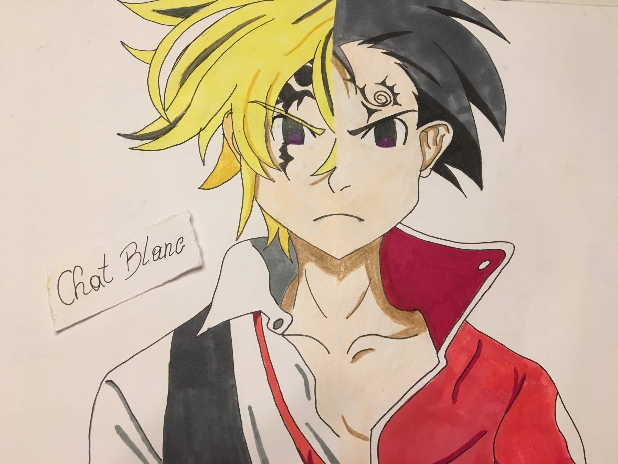 Meliodas And Zeldris German Edit Art Amino