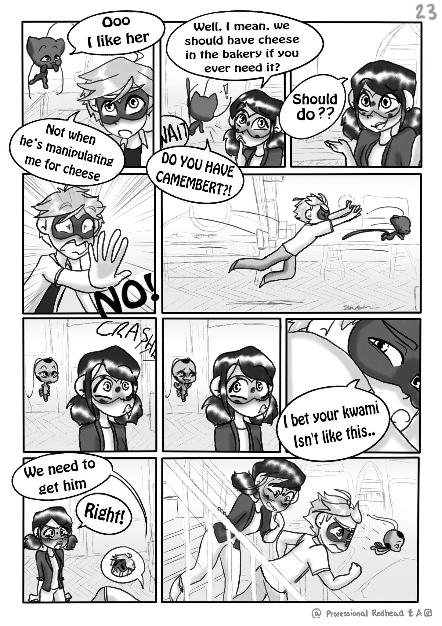 out the bag - pg23 | Miraculous Amino