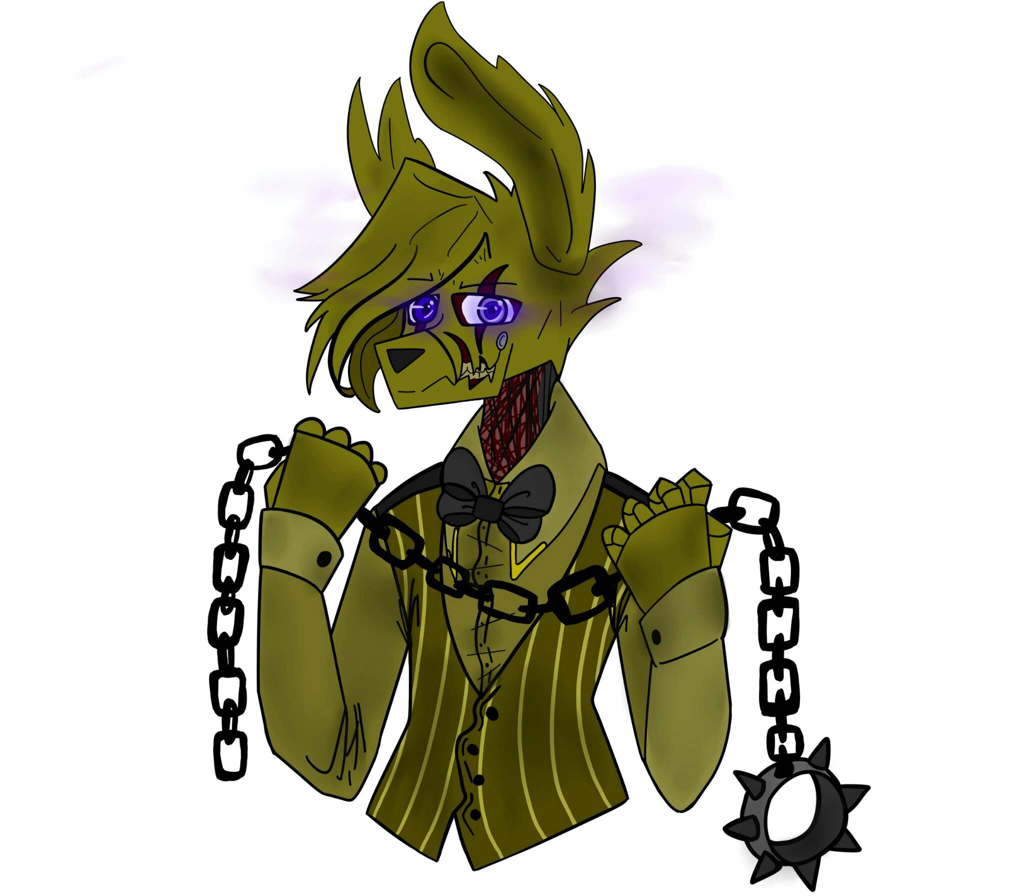 #Springtrap Я подзатянул с этим артом. 